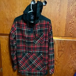 Empyre hooded flannel